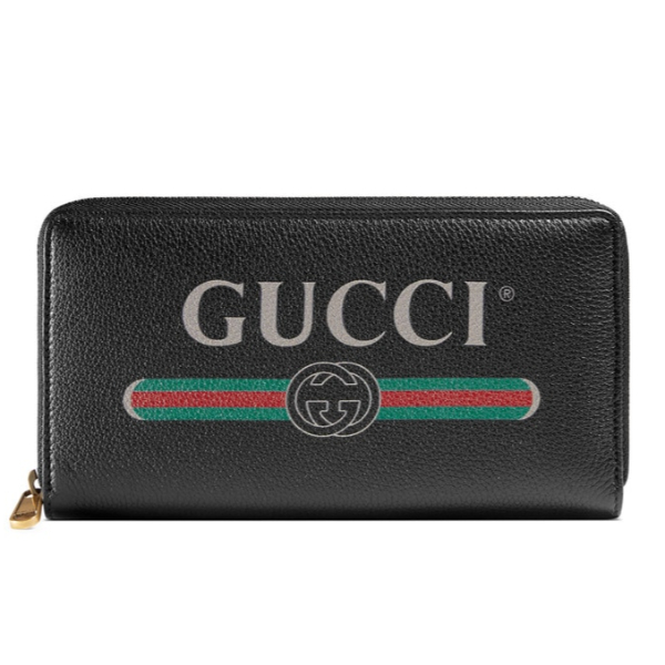 구찌 영문로고 프린팅 래더 지퍼 장지갑 & 반지갑【매장가 100만원대】