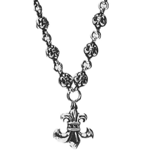 크롬하츠 크로스볼 BS 플레어 펜던트 목걸이 【매장-리셀가 170만원대】