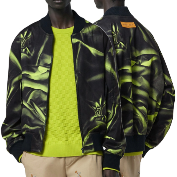 루이비통 그래픽 코튼 봄버 자켓 【매장가 430만원대】