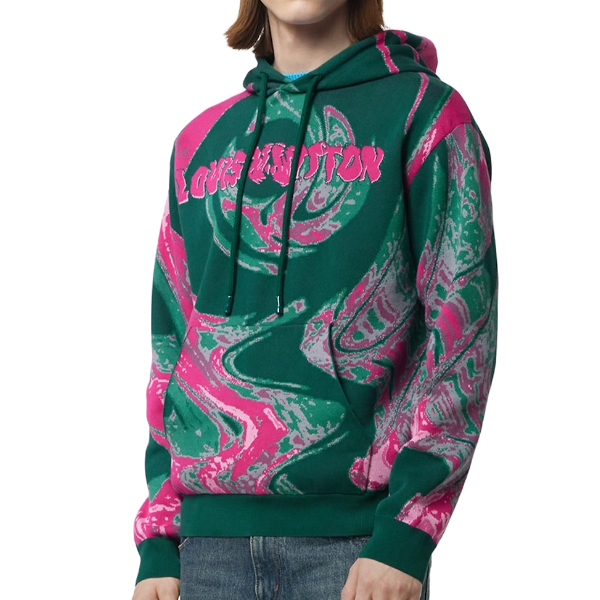 루이비통 그래픽 코튼 후드티 【매장가 280만원대】