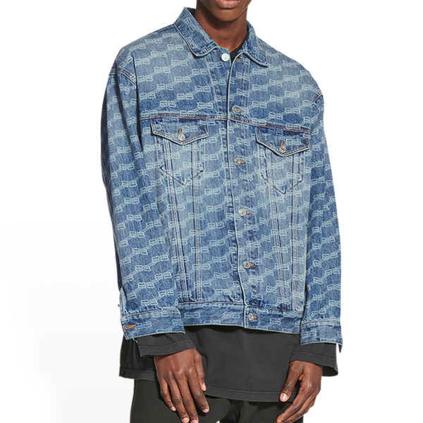 발렌시아가 BB MONOGRAM 데님 자켓 【매장가 250만원대】