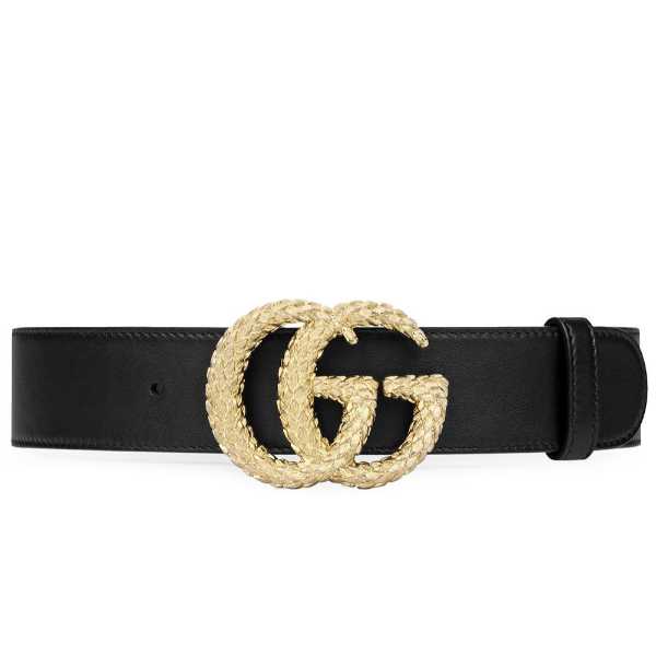 구찌 GG마몬트 텍스처드 금장버클 벨트 【매장가 90만원대】