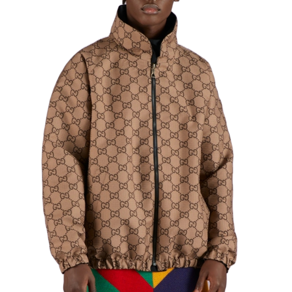 구찌 백 삼선 양면 바람막이 자켓 - 잔디집2 & V공장 【매장 - 리셀가 350만원대】