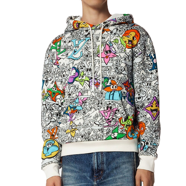 루이비통 모노그램 코믹스 후드티 - V 공장 【매장 - 리셀가 200만원대】