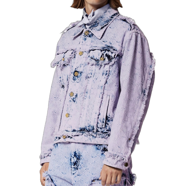 루이비통 모노그램 디스트로이드 데님 자켓 - V 공장 【매장 - 리셀가 460만원대】