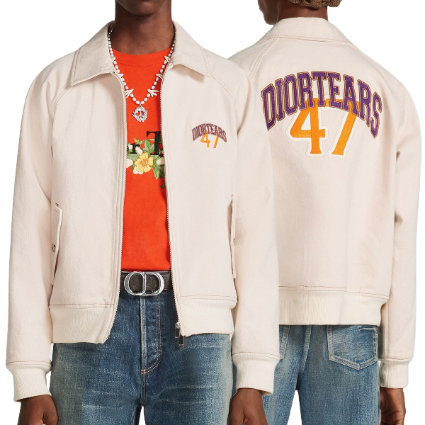 디올 TEARS 지퍼 블루종 자켓 - V 공장 【매장 - 리셀가 320만원대】