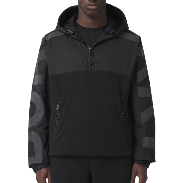 버버리 소매 로고 스카치 아노락 바람막이 - 계단 공장 【매장 - 리셀가 190만원대】