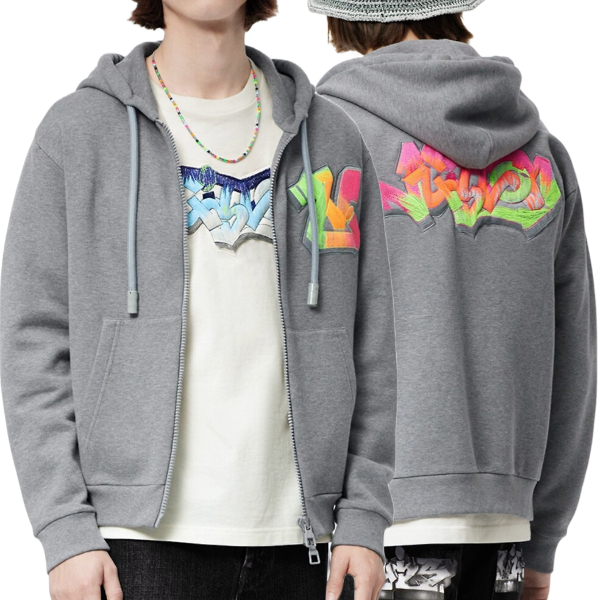 루이비통 그래피티 후드집업 - 잔디집 공장 【매장 - 리셀가 200만원대】