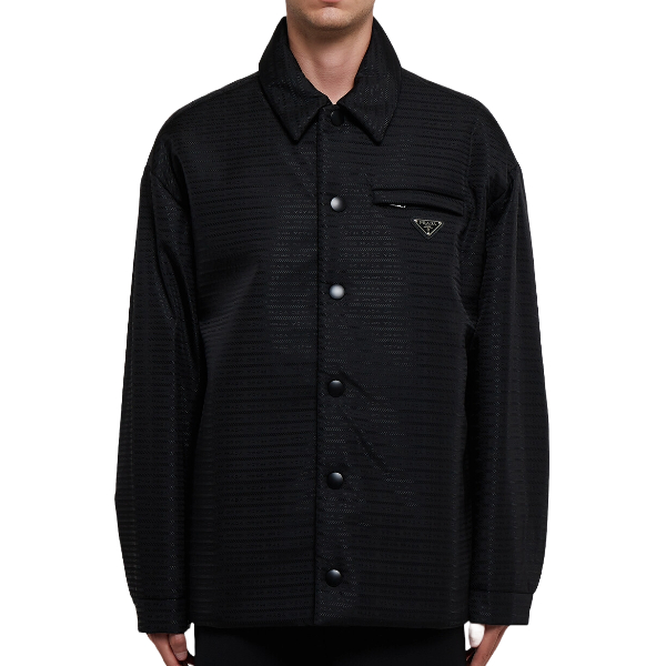 프라다 리나일론 로고 자켓 - 사슬공장 【매장 - 리셀가 280만원대】