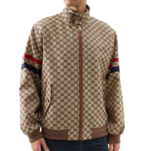 구찌 자가드 코튼 자켓 - 사슬공장 【매장 - 리셀가 380만원대】