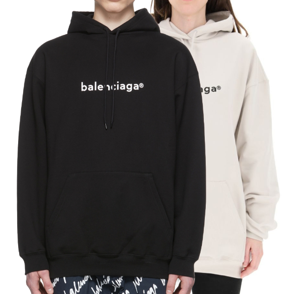 발렌시아가 Copyright 로고 후드티 2 COLOR - 사슬공장 【매장 - 리셀가 180만원대】