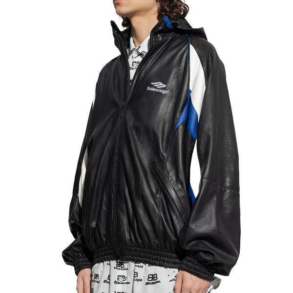 발렌시아가 3B 아이콘 가죽 자켓 - 잔디집 공장 【매장 - 리셀가 820만원대】