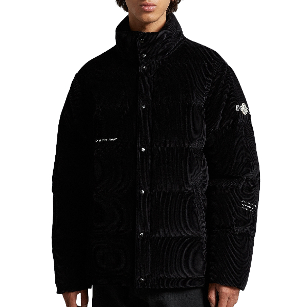 몽클레어 x 프라그먼트 코듀로이 패딩 - 사슬 공장 【매장 - 리셀가 280만원대】