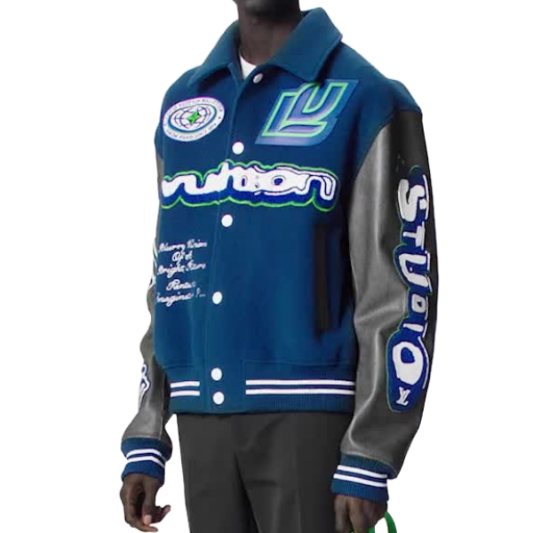 루이비통 엠브로이더드 바시티 블루종 - V 공장 【매장 - 리셀가 910만원대】