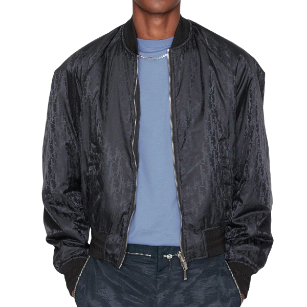 디올 오블리크 자카드 양면 봄버 자켓 2 COLOR - V 공장 【매장 - 리셀가 380만원대】