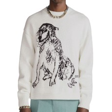 디올 그래픽 프린팅 니트 - V 공장 【매장 - 리셀가 220만원대】