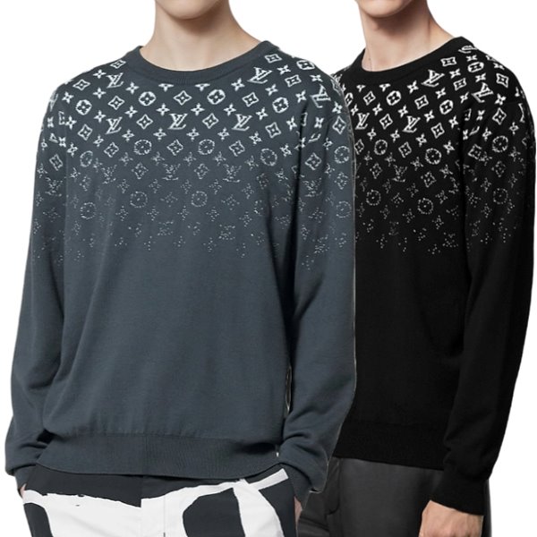 루이비통 그라데이션 로고 니트 2 COLOR - V 공장 【매장 - 리셀가 200만원대】