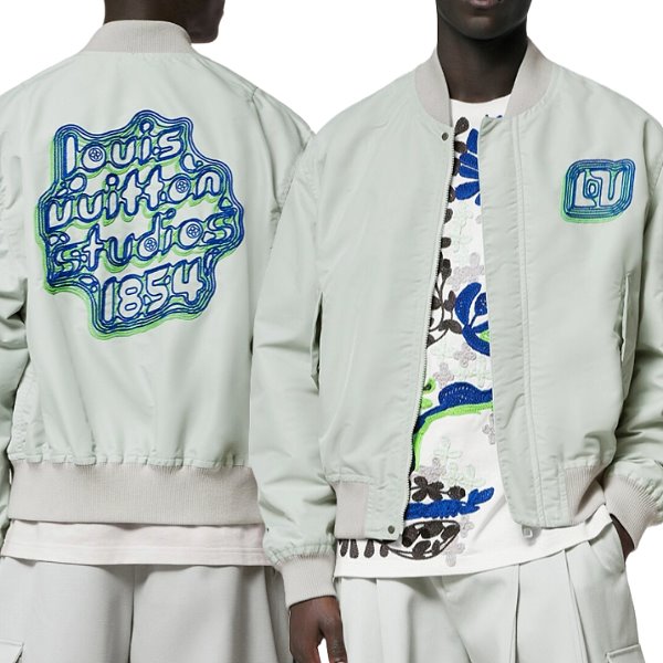 루이비통 LV로고 봄버 자켓 - V 공장 【매장 - 리셀가 440만원대】