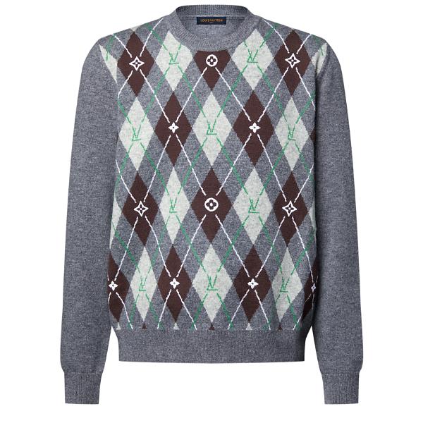 루이비통 아가일 니트 - V 공장 【매장 - 리셀가 250만원대】