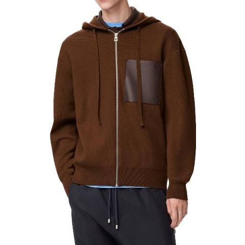 로에베 브라운 후드집업 - 잔디집 공장 【매장 - 리셀가 270만원대】